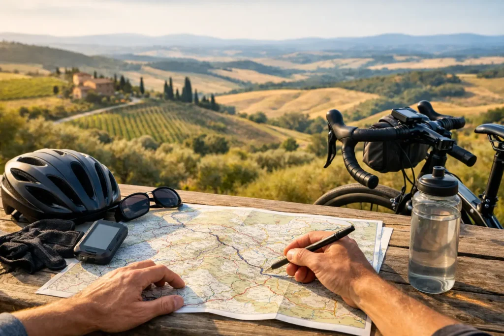 Tuscan Route Planning for a Better Bike Trip