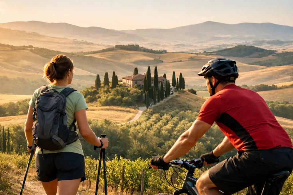 Active Travel in Tuscany With Purpose