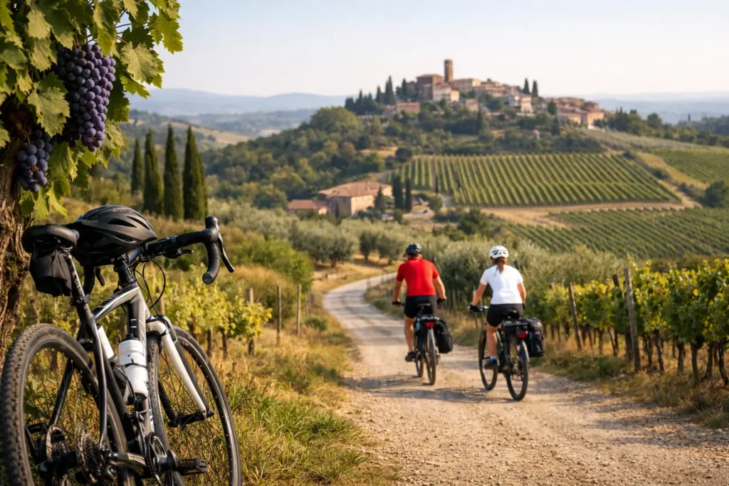Wine Country Bike Trips in the Heart of Tuscany